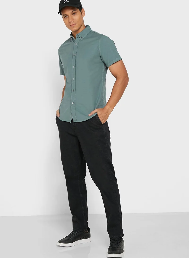 Seventy Five Elasticated Waistband Relaxed Fit Jeans