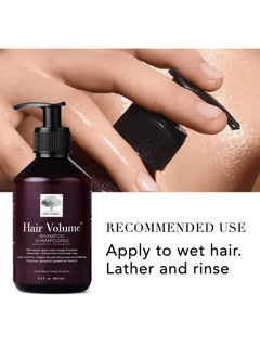 New Nordic New Nordic Hair Volume Shampoo 250ml - Herbal Volumising Shampoo For Dry Damaged Hair - Suitable for Men and Women  - Image 4