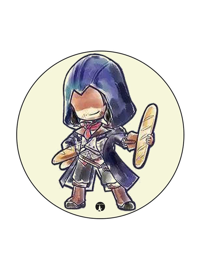Video Game Assassin'S Creed Printed Mouse Pad Multicolour