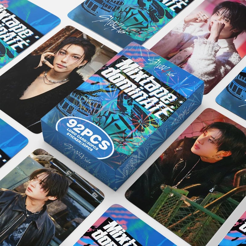 KPOPBP بطاقات صور ألبوم ميكستيب من ستراي كيدز 60 قطعة مجموعة بطاقات ليمو كيبوب فيليكس هيوجين هدايا للبنين والبنات - Image 5