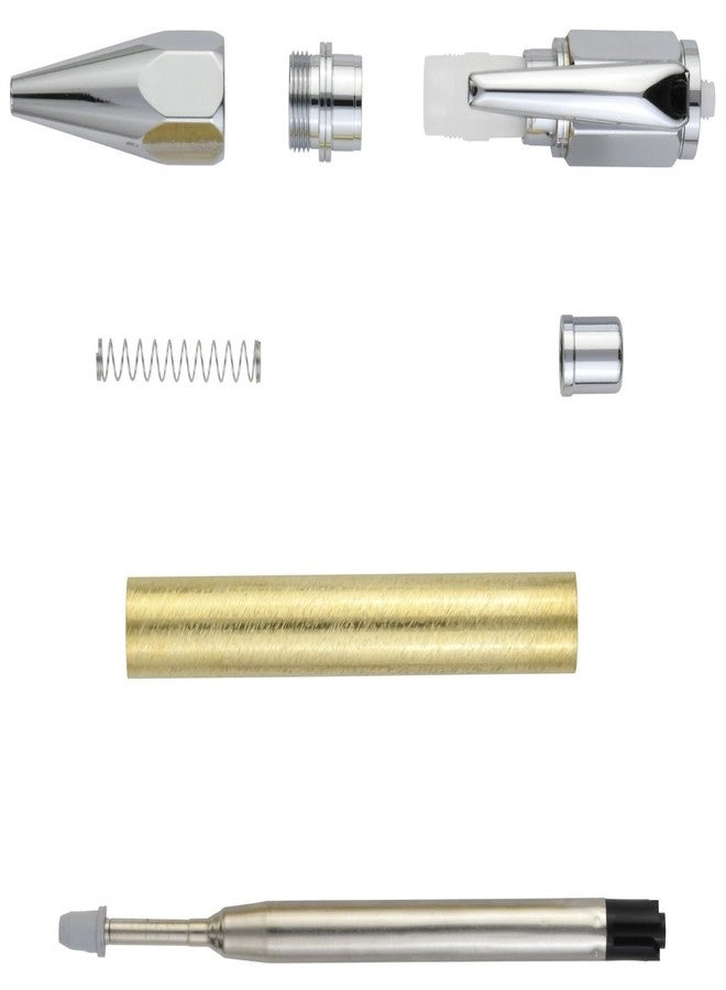 Penn State Industries مجموعة أقلام حبر جاف Penn State Industries PKFP4000 Vertex Click لمشروع خراطة الخشب (3، كروم) - Image 2