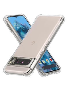 اووكاي [1+2] جراب شفاف لهاتف Google Pixel 9 Pro XL مع واقي شاشة من الزجاج المقوى (قطعتان)، وسادة هوائية ناعمة من مادة TPU بأربع زوايا لحماية من السقوط، غطاء شفاف رفيع للغاية (Google Pixel 9 Pro XL)  - Image 1