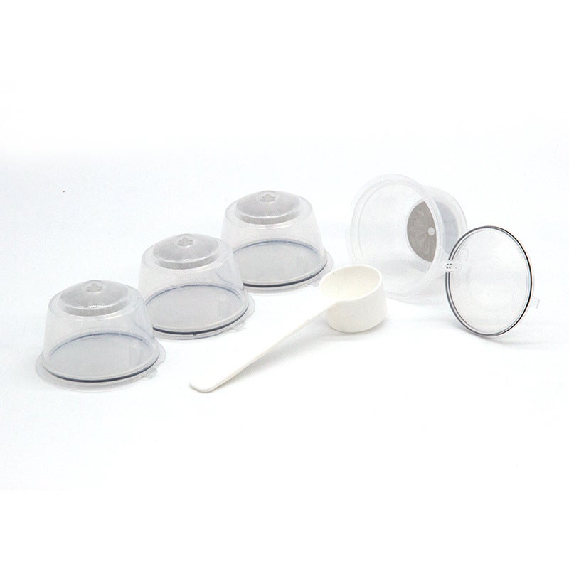 Suitable For Dolce Gusto Duqu Kusi Filter Screen Coffee Filter 4 Pack With Spoon Combination - Image 1