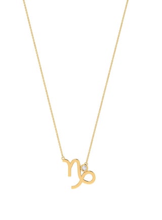 Capri Gold 18K Yellow Gold Capricorn Zodiac Sign Necklace with Diamond - pzsku/ZC2CA0999954CADDD182FZ/45/_/1653481829/b79b17d2-514d-4c94-8c89-3607fd7e1200