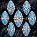 ARUOHHA DND Metal Dice Copper Blue Dragon Egg Dice with Rotating Dragon Egg Shell Role Playing Game RPG Polyhedral D and D Dice Set D20 D12 D10 D8 D6 D4 - Image 4