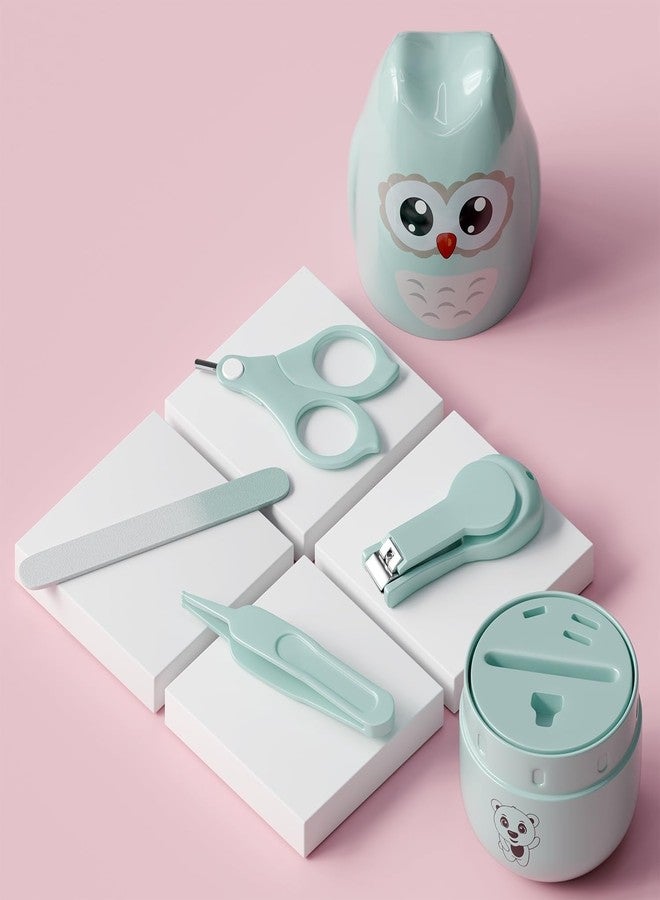 CRADIAX 4-in-1 Baby Nail Grooming Kit – Safe Manicure Set with Nail Cutter, Tweezers, File & Scissors for Newborns & Infants - Image 3