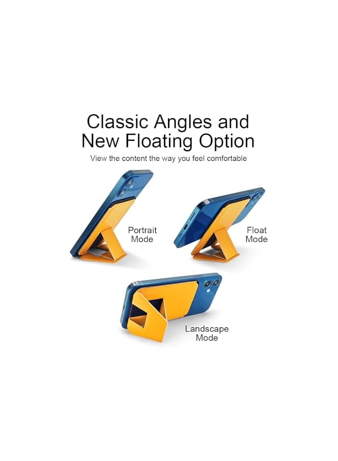 Green Tiger erorex Magnetic Credit Card Holder with Foldable Stand for Phone, 2 in 1 Security Wallet Men's Magnetic Phone Holder Wallet for iPhone 15/14/13/12 Series Blue - Image 4