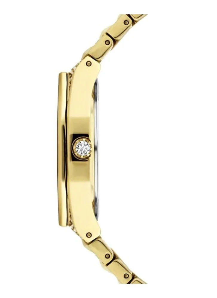 POLICE Women's Montaria Women's 35mm Analog Quartz Watch with Gold Tone Stainless Steel Bracelet