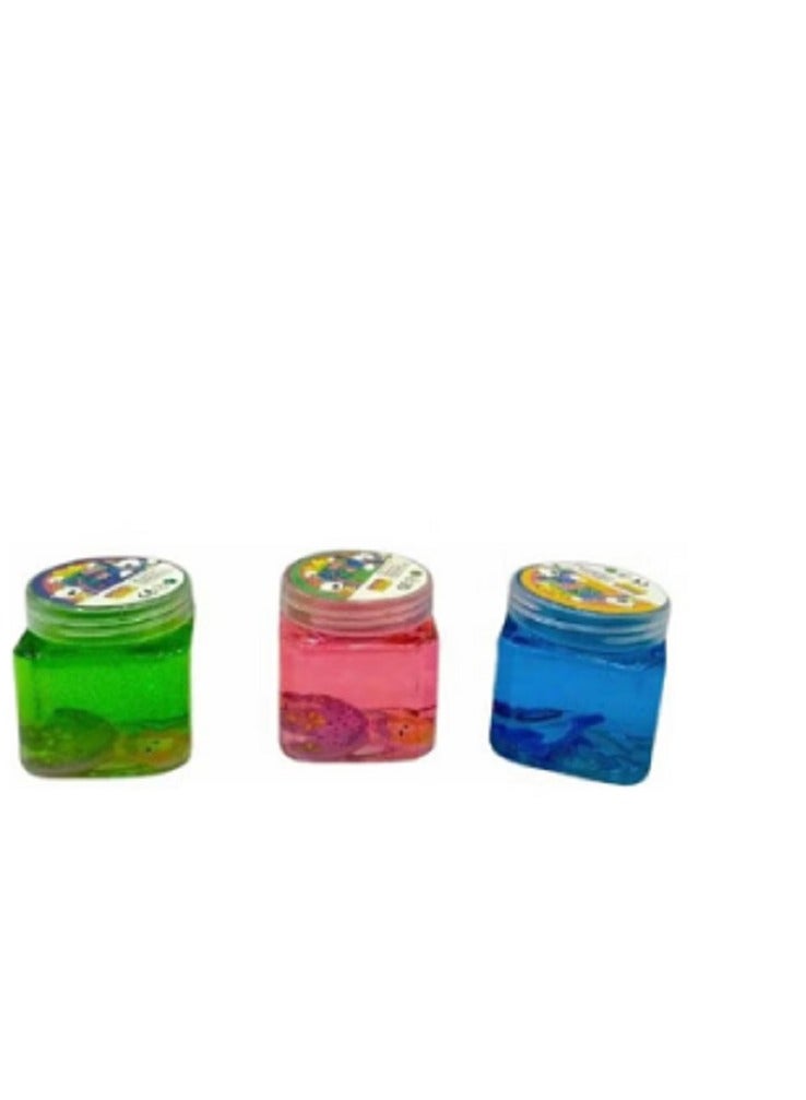 3 Pieces Of Crystal Mood Slime  MultiColored - Image 4