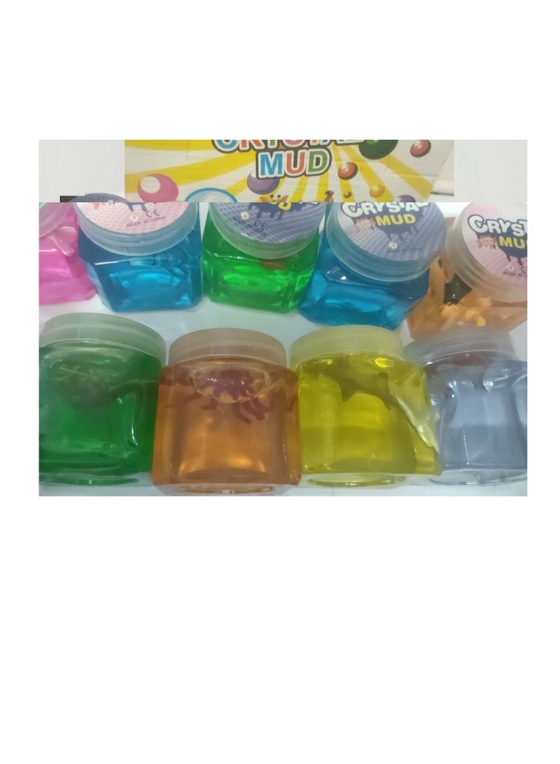 3 Pieces Of Crystal Mood Slime  MultiColored - Image 2