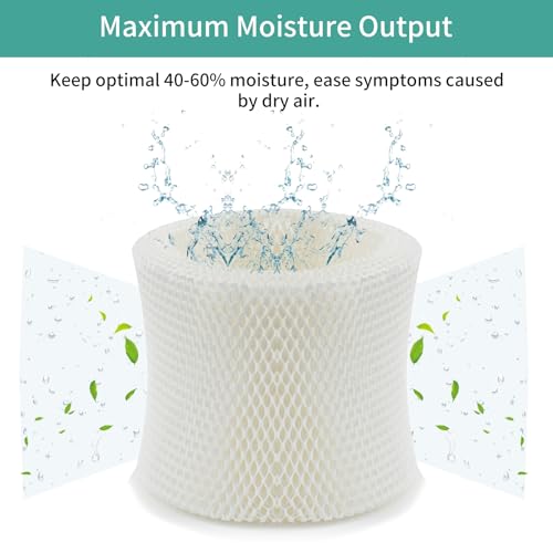 SUNRRA MAF1 Humidifier Filter Compatible with Aircare MA1201, MA0950, MA1200, Kenmore 14906,32-14906, 42-14906, Replace Aircare MA1201 Filter, Kenmore Humidifier Filters 14906, 4 Packs - Image 4