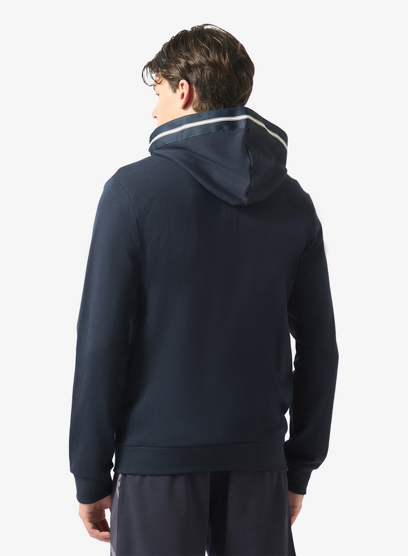 EMPORIO ARMANI Casual Zip Through Hoodie - Image 2