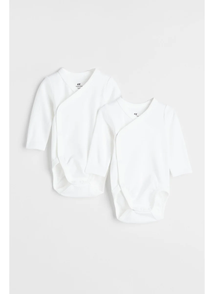 اتش اند ام 2-Pack Long-Sleeved Bodysuits