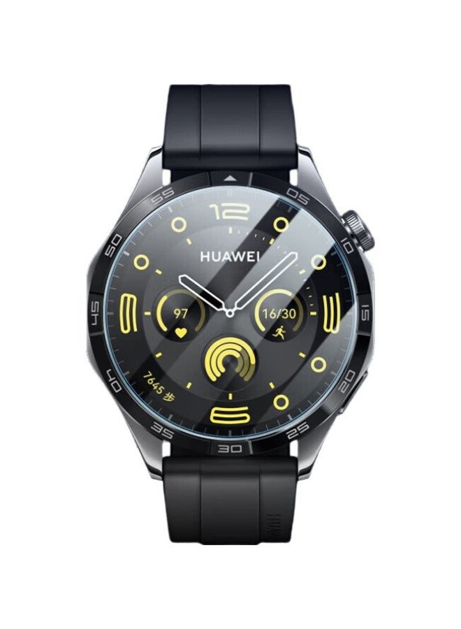 Tinker [3-Pack] Tempered Glass Screen Protector For Huawei Watch Gt5, Compatible With Huawei Watch Gt4, Protective Film For Women, Hd Full Coverage, Shatterproof Glass Film, 41Mm Watch Face - Image 2
