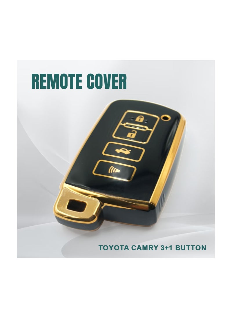 TOYOTA - 4 Button Remote Control Fob Cover Flip Remote Key Shell Case for TOYOTA Camry - Image 1