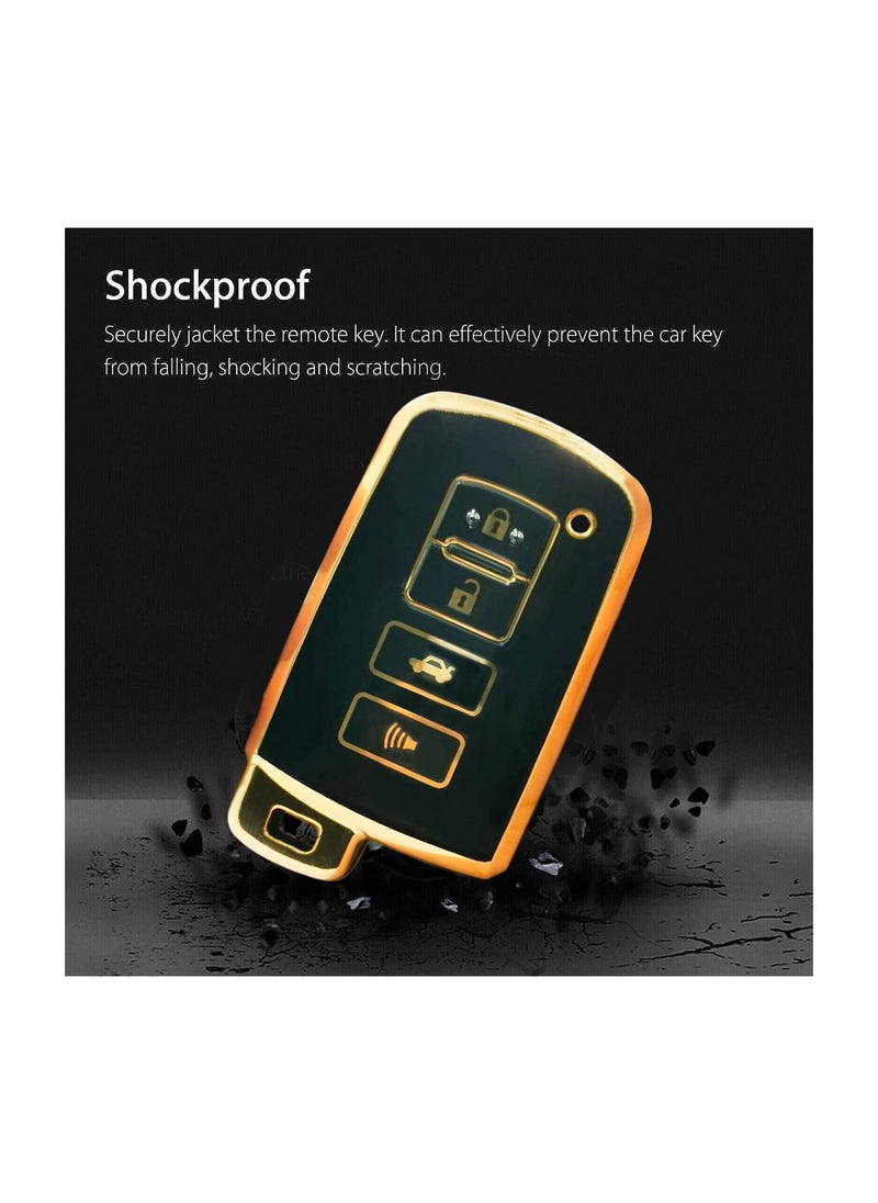 TOYOTA - 4 Button Remote Control Fob Cover Flip Remote Key Shell Case for TOYOTA Camry - Image 1