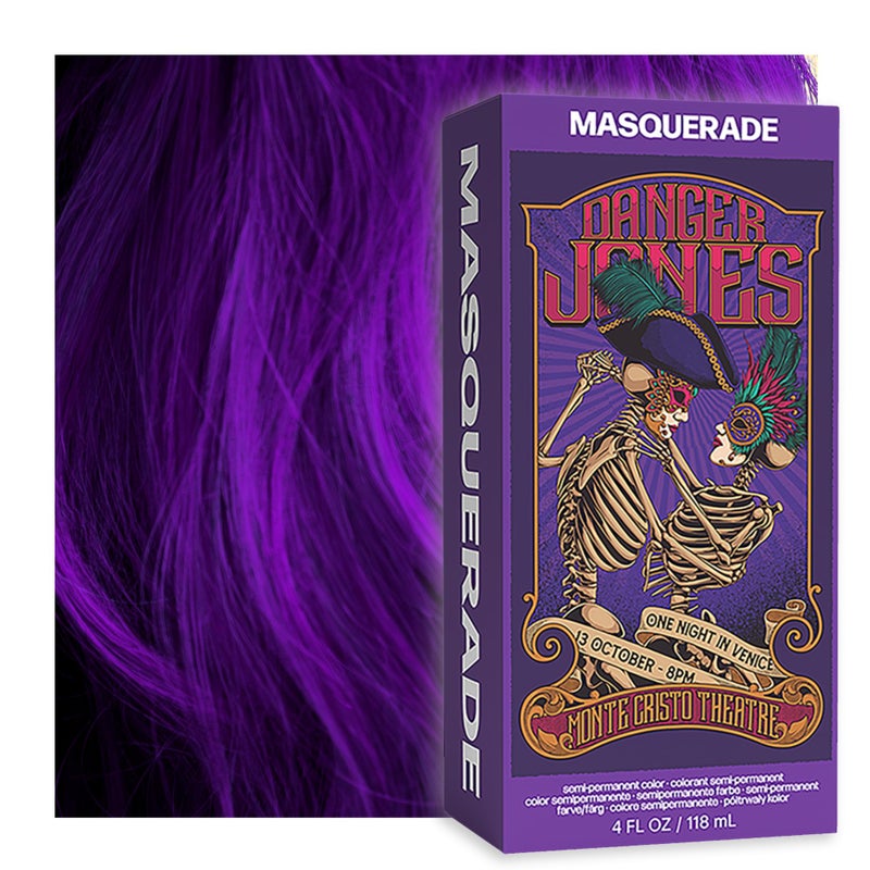 Danger Jones Semi-Permanent Hair Color (Masquerade - Purple) - Image 1