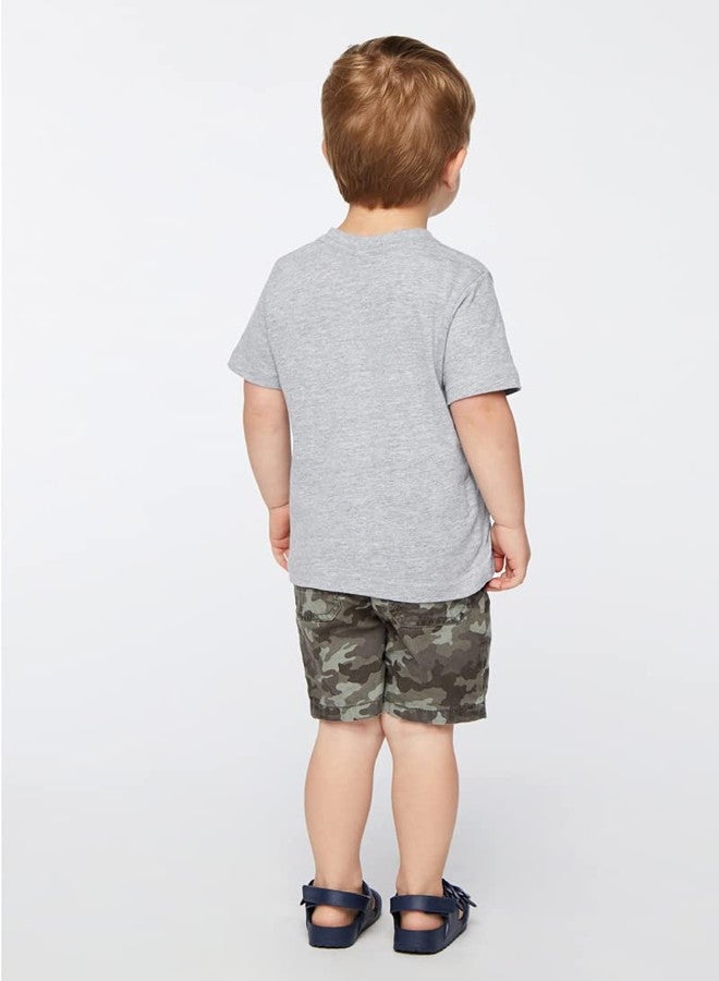 RABBIT SKINS Soft Cotton Toddler T-Shirt Boys Girls | Little Kids Tee| Blank Child Tshirt, Red, 5/6 - Image 5
