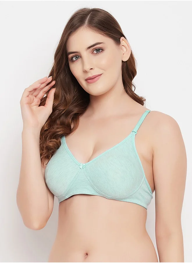 كلوفيا Clovia Pack of 2 Non-Padded Non-Wired Full Cup Multiway T-shirt Bra