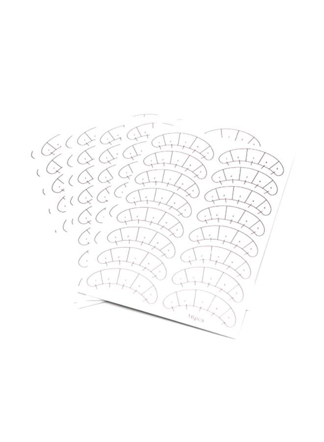 BEMLP 140 Pcs Paper Patches 3D Eyelash Under Eye Pads Patch Lash False Eyelash Extension Paper Patches Eye Tips Sticker Wraps Make Up Tools beauty eyelash sticker - Image 2