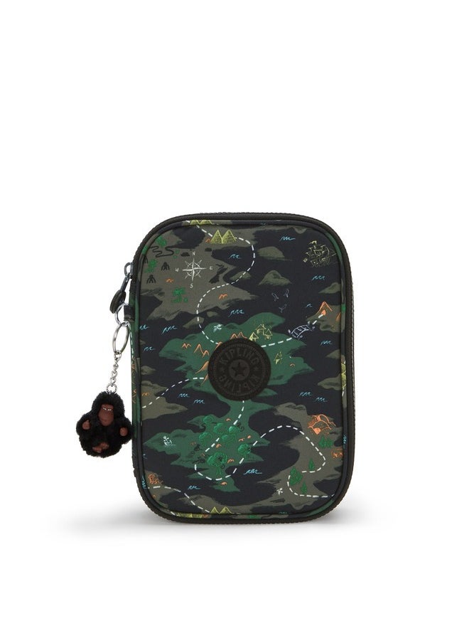 kipling 100 Pens Camo Treasure Large Pencase  - Image 1