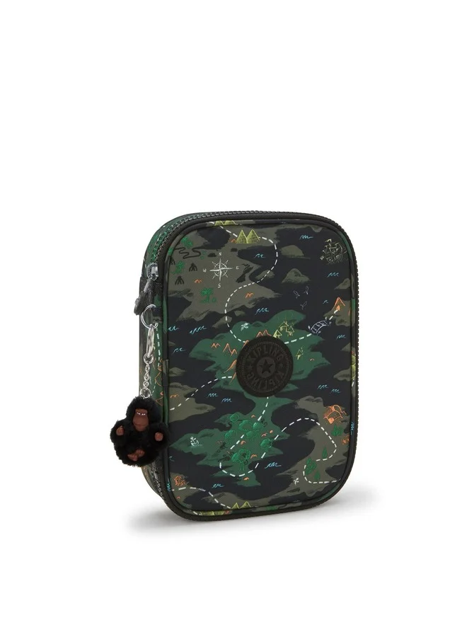 kipling 100 Pens Large Pencase - Camo Treasure