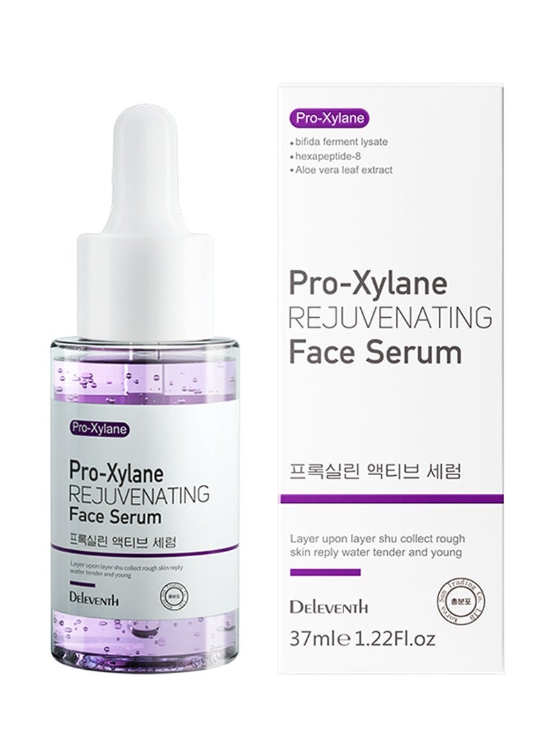 DEleventh Korean Brand Pro-Xylane Face Serum 37ml / Anti-Aging & Anti-Wrinkle, with Bifida Ferment Lysate, Acetyl Hexapeptide-8, and Hyaluronic Acid for a Youthful, Hydrated, and Radiant Complexion - Image 1