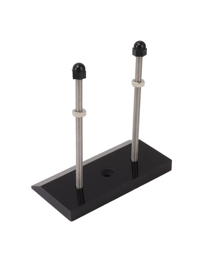Thoraya Skateboard Hanger Durable Acrylic Vertical Floating Effect High Stability Skateboard Wall Mount for Deck Display Storage Black  - Image 3
