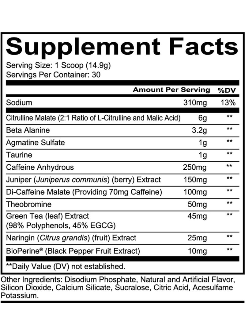 ريدكون ١ مكمل ريدكون1 توتال وور قبل التمرين، 30 حصة، بنكهة البرتقال. - Image 2
