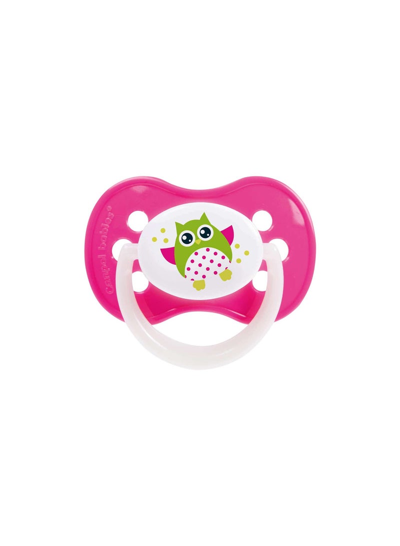 Canpol babies Canpol Symmetric Silicone Soother 18 6 Months 1 Pc Cupcake