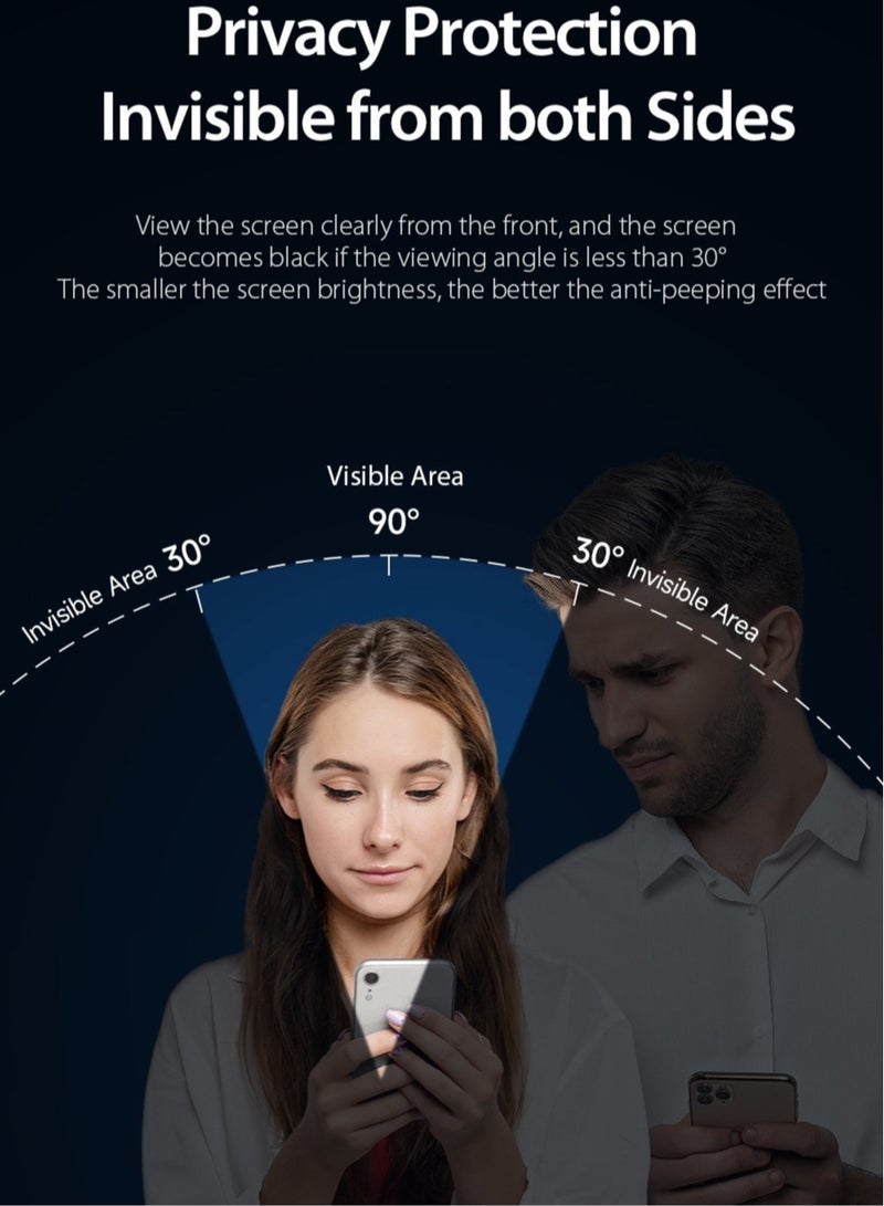 ليون واقي شاشة  لآيفون 13 (iPhone 13) 11D نانو مضاد للتجسس لحماية الخصوصية (لقافة) من Lion, حماية قصوى للشاشة من الخدوش والكسر - Image 3