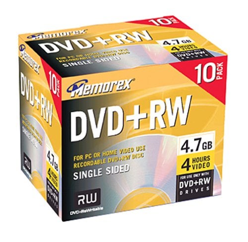 Memorex 4.7GB DVD+RW Media (10-Pack) - Image 5