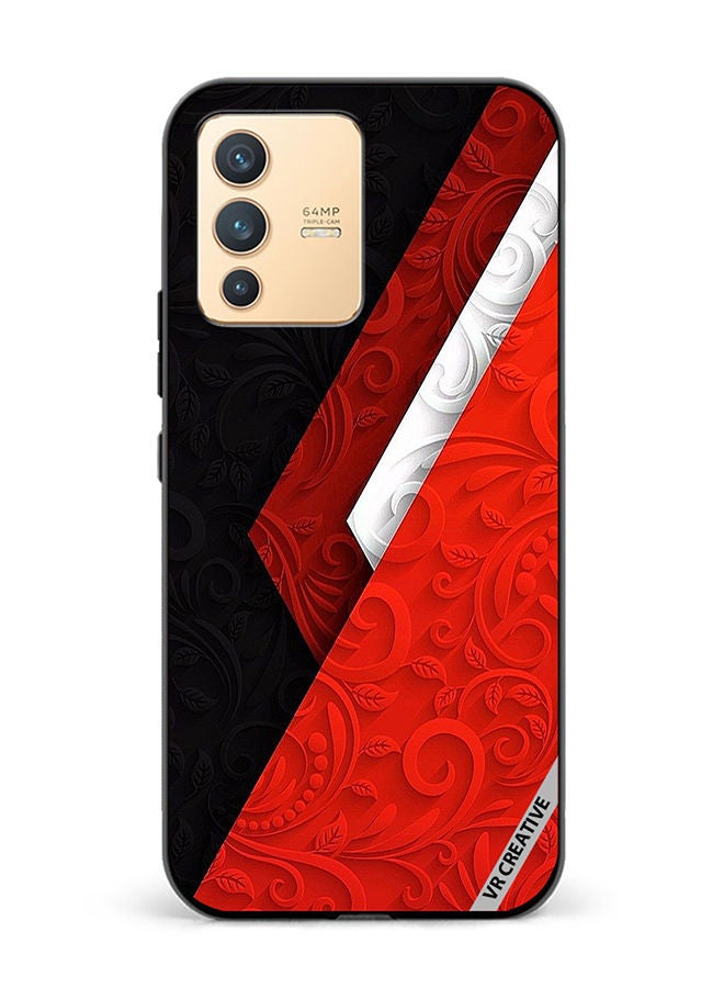 VR CREATIVE Protective Case Cover For Vivo V23 5G Texture Design Multicolour - Image 1