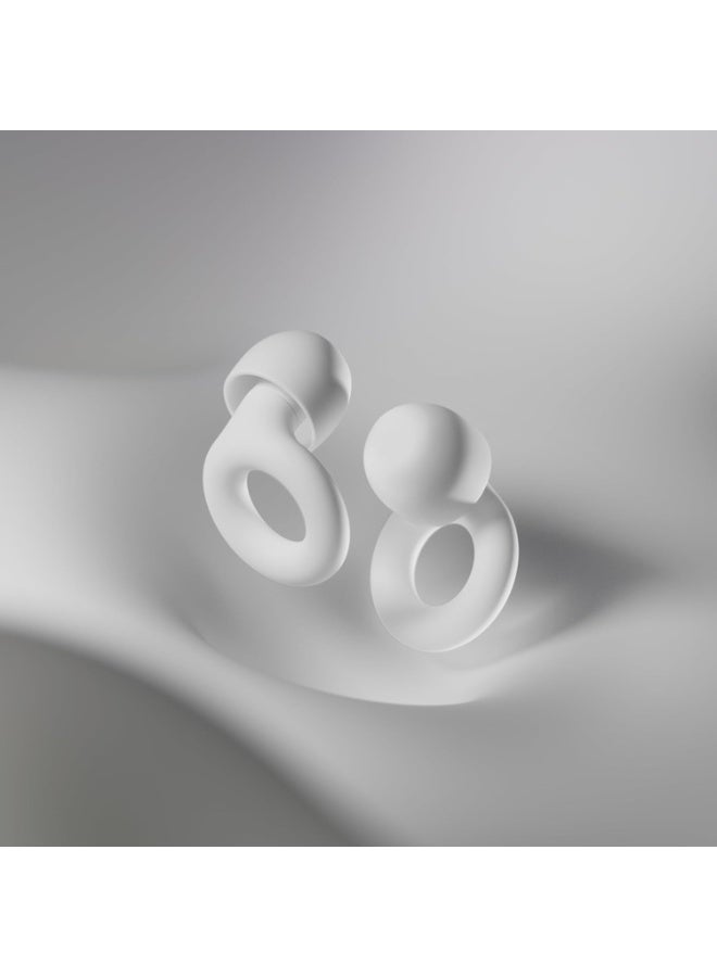 لووب سدادات أذن Loop Quiet 2 - سدادات أذن مريحة للغاية وقابلة لإعادة الاستخدام لتقليل الضوضاء، مثالية للنوم والتركيز العميق والسفر والحساسية للضوضاء | حماية مرنة للسمع | مقاس قابل للتعديل | تقليل الضوضاء بمقدار 24 ديسيبل (نسبة الإشارة إلى الضوضاء) - Image 4