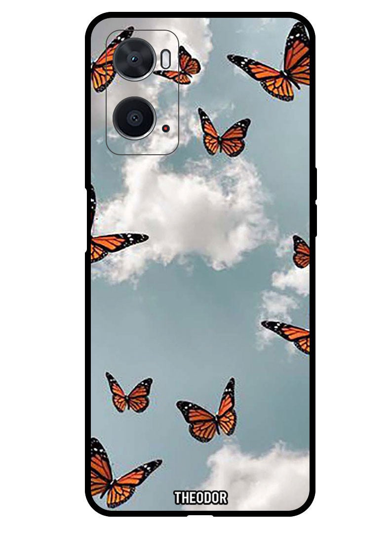 Theodor Protective Case Cover For OPPO A76  Butterfies - Image 1
