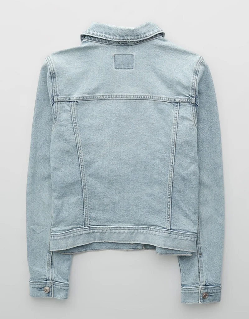 American Eagle  AE Classic Denim Jacket for Women | Best Price UAE