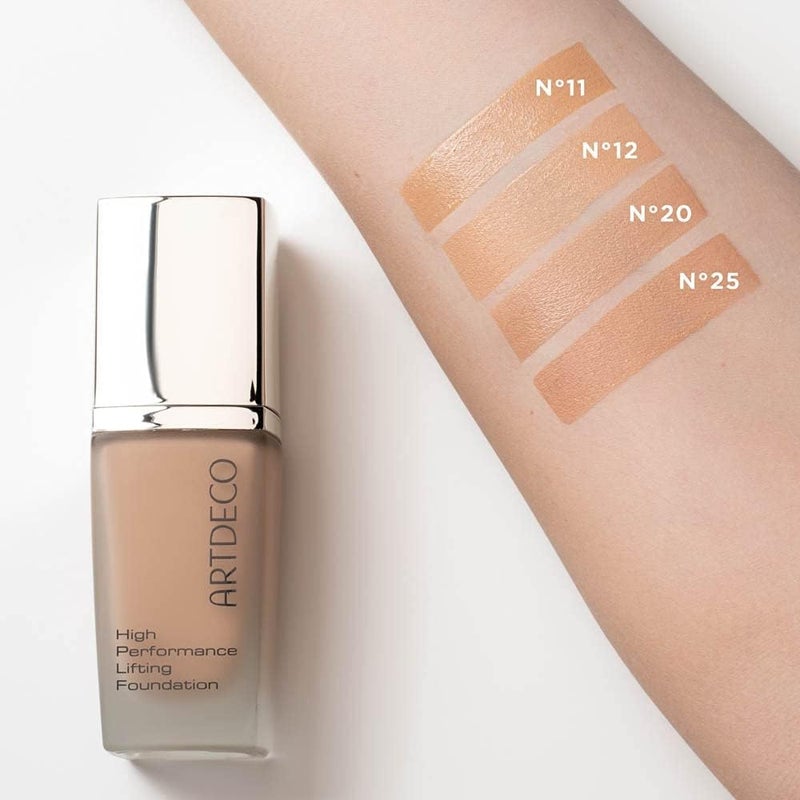 ARTDECO High Performance Lifting Foundation - reflecting beige NÂ°10 - reduces wrinkles for firmer skin & soft matte finish - vegan makeup - Liquid foundation with hyaluron - 1.05 Fl Oz - Image 2