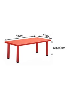 JSAITOYS Rectangle Child Day Care Preschool Classroom Furniture Daycare Activity Plastic Kindergarten Shape Table For Kid  - Image 3