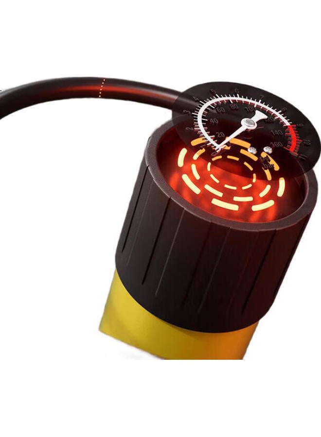 PEAK Pick Multi-Functional High Pressure Pump For Mountain Bikes, Electric Bikes, Motorcycles, Balls, Swimming Rings - Black - Image 3