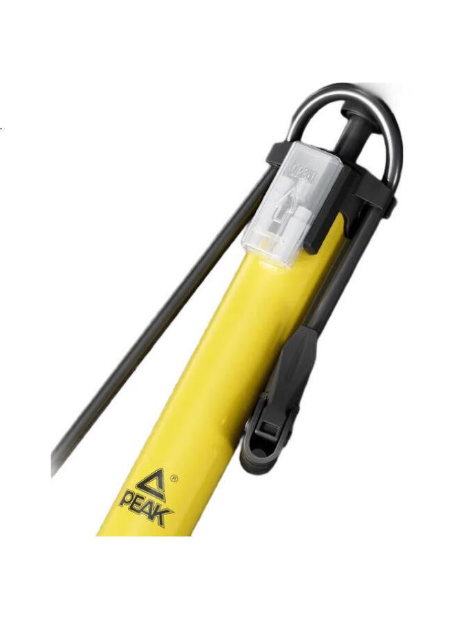 PEAK Pick Multi-Functional High Pressure Pump For Mountain Bikes, Electric Bikes, Motorcycles, Balls, Swimming Rings - Black - Image 2