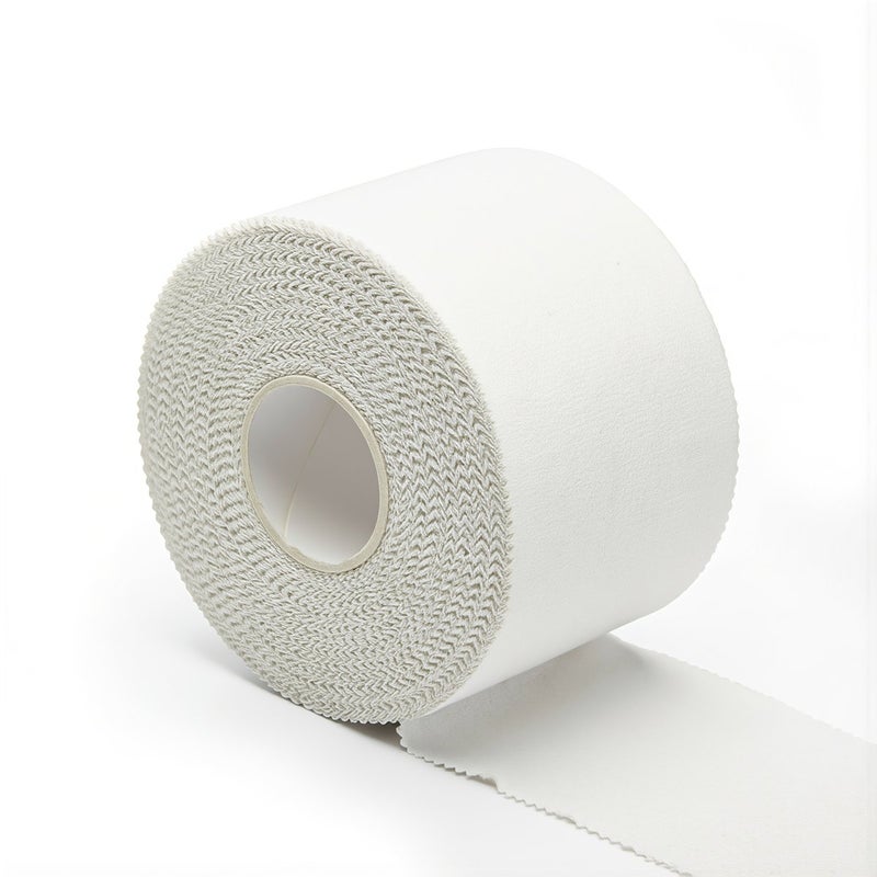 Athletic Sports Tape 100% Cotton 3.8cm x 10m Black Breathable Waterproof No Residue - Image 1