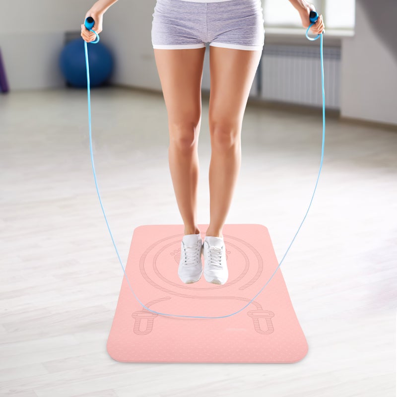 🏋️ حصيرة تمارين رياضية مقاومة للانزلاق ومحمولة لتمارين القفز بالحبل - Image 5