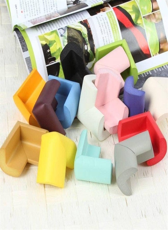 Mockery Soft Corner Protector, Baby Safety Cushion, Corner Bumpers for Furniture, Corner Proofing for Baby, Corner Cushion, Safety Table Edge Protector, Corner Guards Soft Pad (Pack of 4, Cream) - Image 3