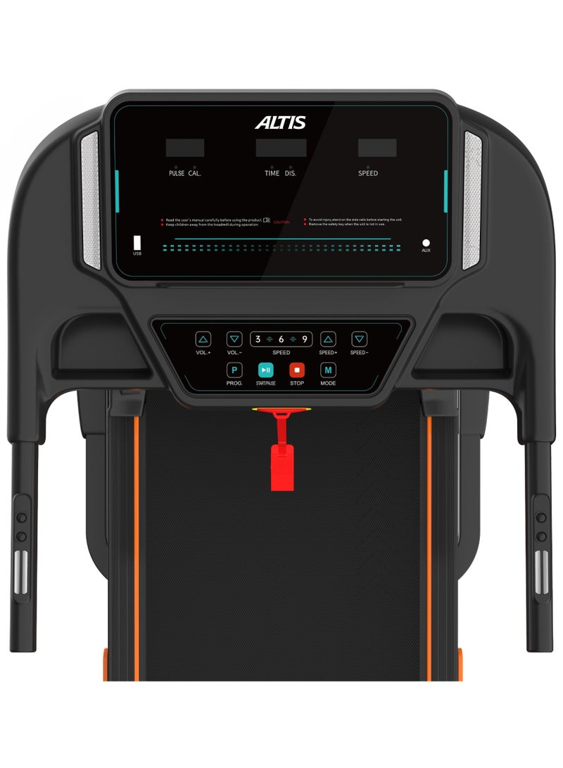 التيس 🏃‍♂️ جهاز سير كهربائي قابل للطي مع انحدار يدوي 4 مستويات | ALTIS Treadmill TM2402 - Image 5