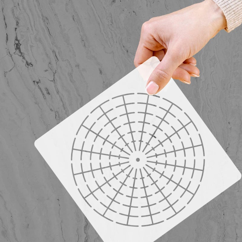 YKW 6 Pieces Mandala Dot Painting Tool Stencils Template Set, 8/12/16 Segment Creative Mandala Stencil Reusable Painting Stencils for DIY Painting Art Projects, White - Image 5