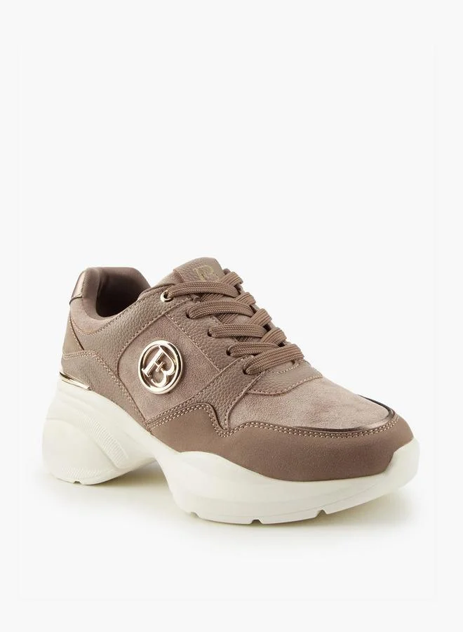 فلورا بيلا من شو إكسبرس أحذية رياضية برباط مزينة بالدانتيل