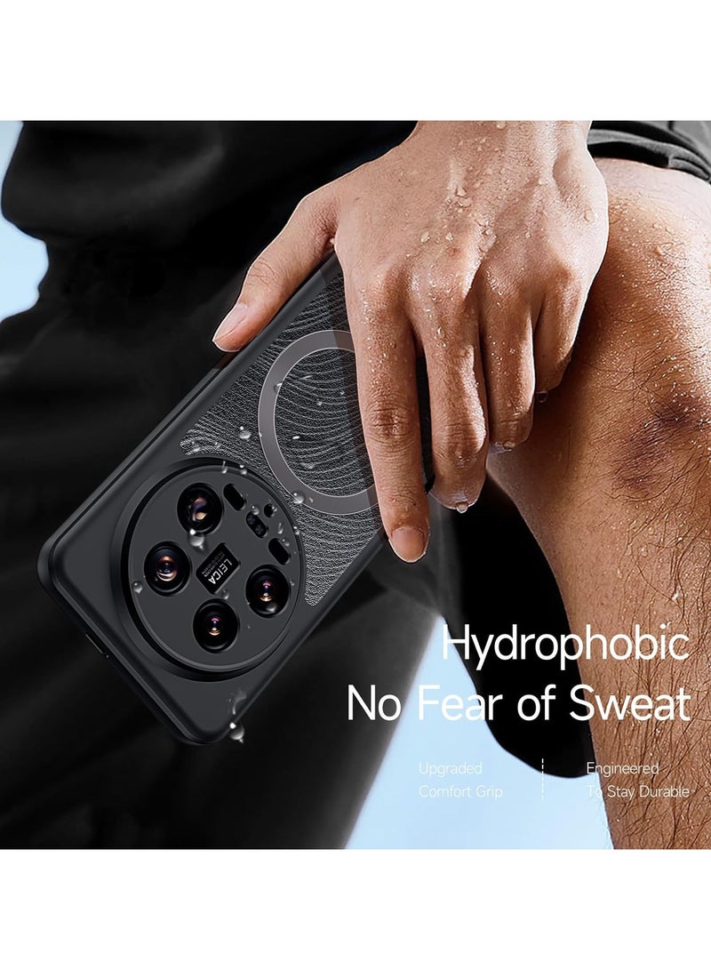 general Compatible with Xiaomi Mi 14 Ultra Magnetic Transparent Clear PC+Silicone Shockproof Phone Case Cover For Mi 14 Ultra - Image 5