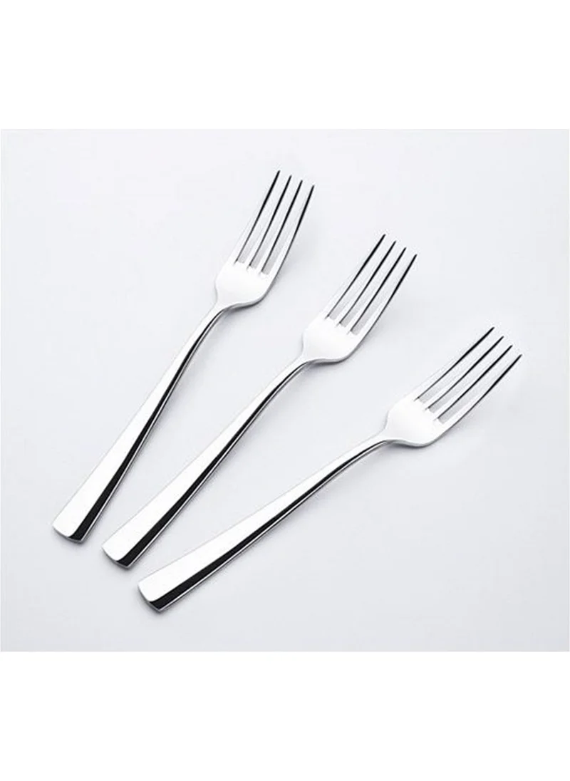 Nehir 12 Pieces Deniz Dessert Fork