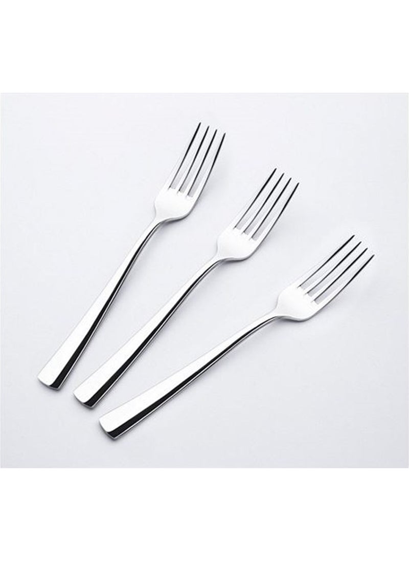Nehir 12 Pieces Deniz Dessert Fork 