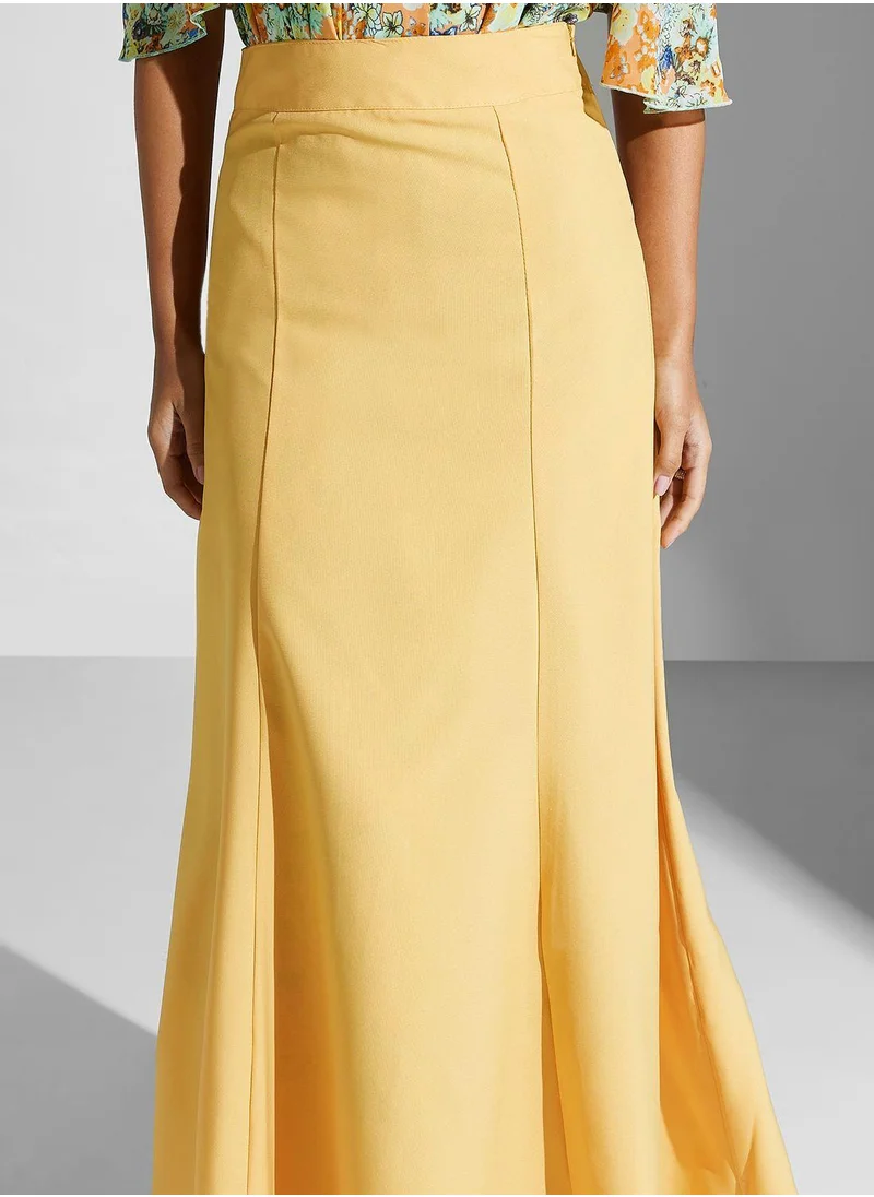 Golden Apple High Waist Skirt